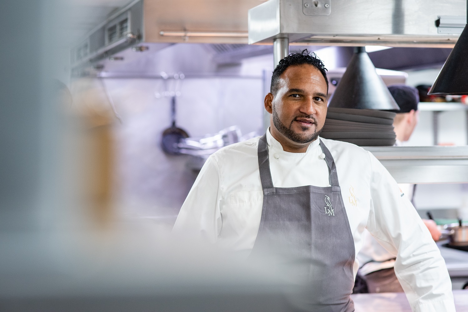 Photo of Michael Caines in the Kitchen at Lympstone Manor
