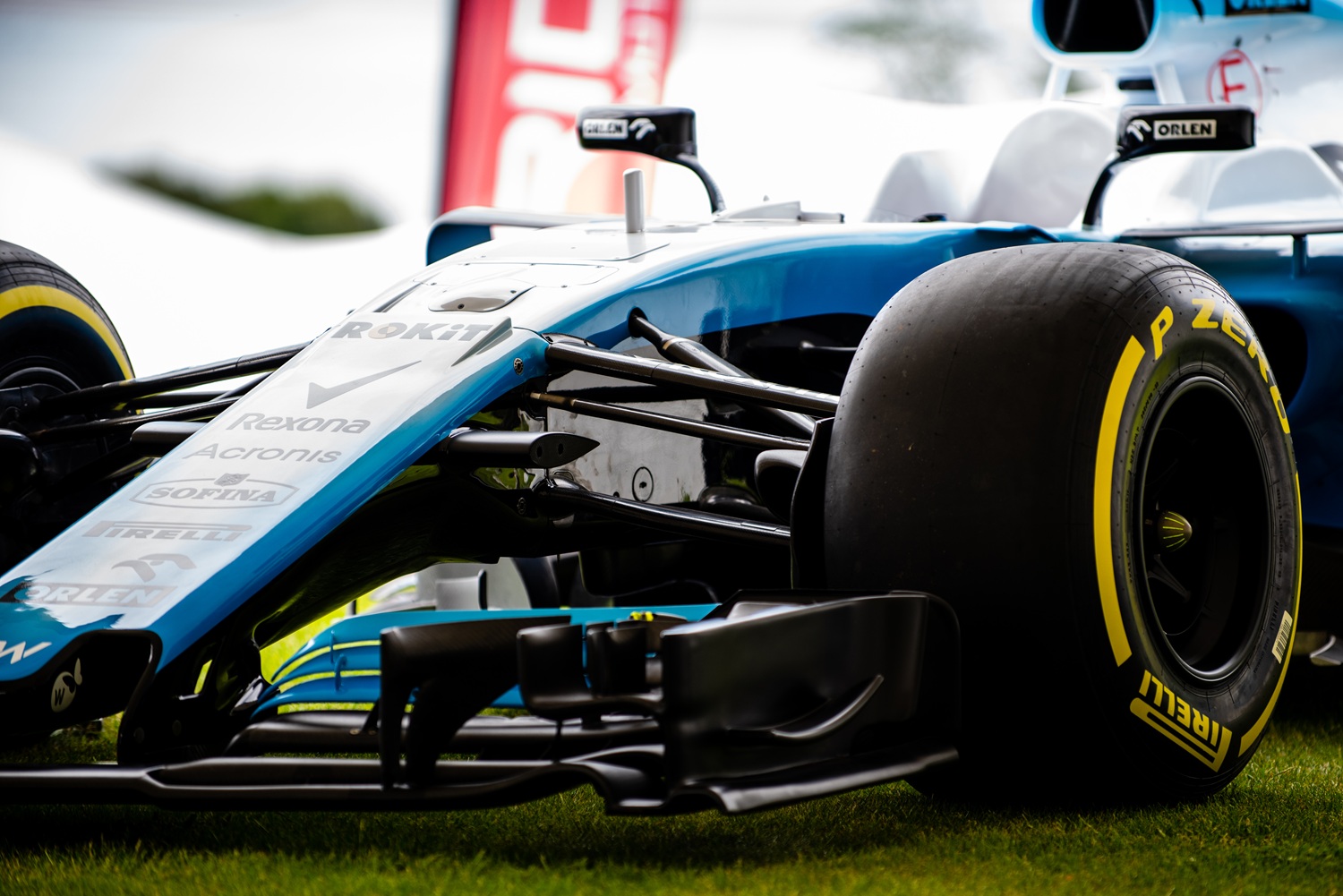 F1 car on display at Celebration of Speed